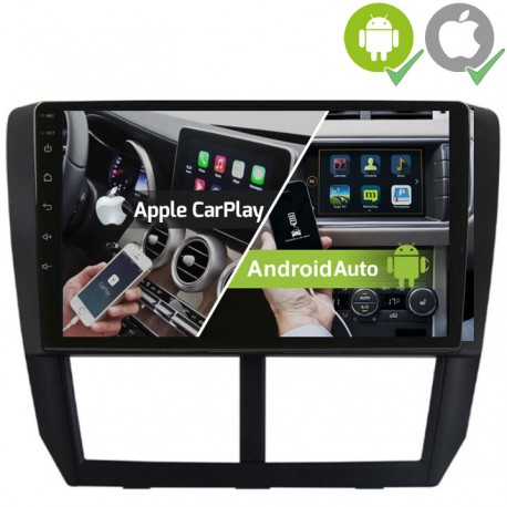 Pantalla Multimedia Dynavin-MegAndroid Android Auto CarPlay Subaru Forester Impreza 2008  2009 2010 2012