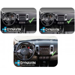 Pantalla Multimedia Dynavin-MegAndroid Android Auto CarPlay Outlander, Citroen C-Crosser, Peugeot 4007 2009 a 2014
						
