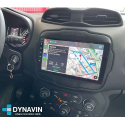 Pantalla Multimedia Dynavin-MegAndroid Android Auto CarPlay Jeep Renegade 2012 2014 2016 2018 2020
						