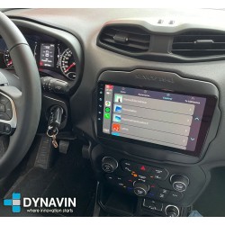 Pantalla Multimedia Dynavin-MegAndroid Android Auto CarPlay Jeep Renegade 2012 2014 2016 2018 2020