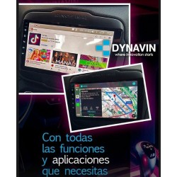 Pantalla Multimedia Dynavin-MegAndroid Android Auto CarPlay Jeep Renegade 2012 2014 2016 2018 2020