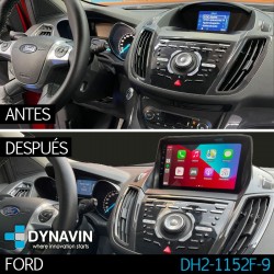 Pantalla Multimedia Dynavin-MegAndroid Android Auto CarPlay Ford Kuga C-Max 2012 2013 2014 2015 2016 2017 2018
						