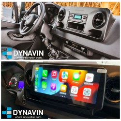 Pantalla Multimedia Dynavin-MegAndroid Android Auto CarPlay Mercedes Sprinter W907 W910 2018 2019 2020 2021 2022 2023
						