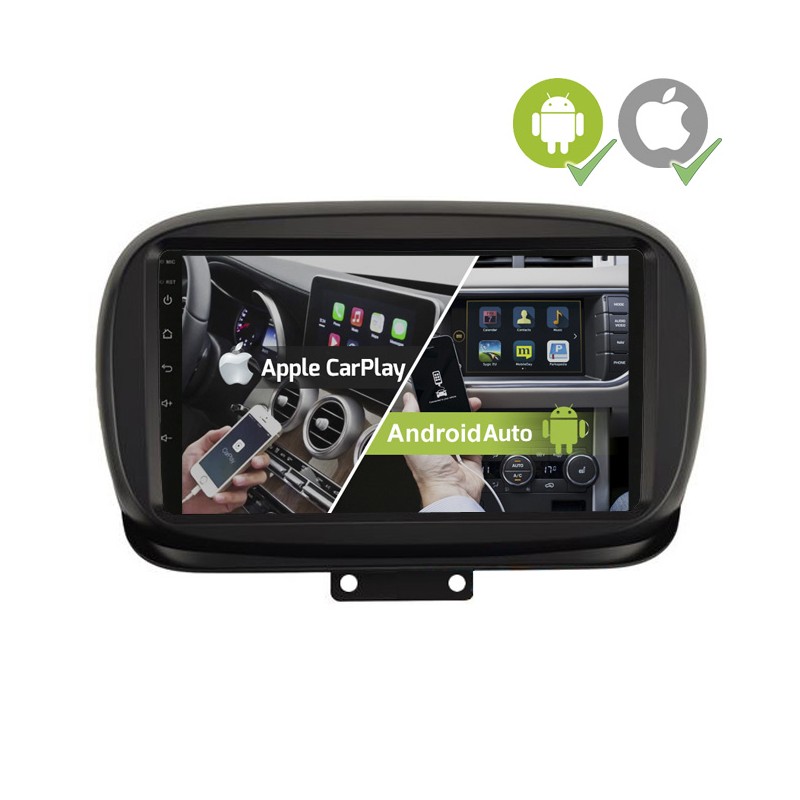 Dynavin Fiat 500X 2012 2019 Uconnect GPS CarPlay Android Auto