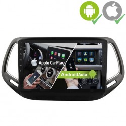 Pantalla Multimedia Dynavin-MegAndroid Android Auto CarPlay Jeep Compass 2017, 2018, 2019, 2020 Jeep Uconnect gps update 
			 
			