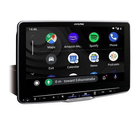 Autoradio 2din Estación Multimedia Alpine ILX-F905D Apple Car Play, Android auto, control pantalla táctil, usb