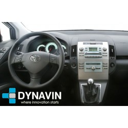 Pantalla Multimedia Dynavin Android Auto CarPlay Toyota Corolla Verso TNS510, TNS310 2005 2007 2009
						