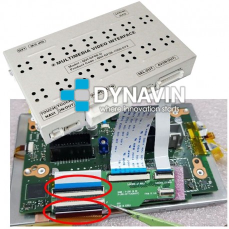 Interface cámara trasera Renault Opel Smart R-LINK1 2012 2014 2015 2016 2017 2018