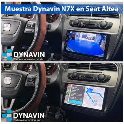 Pantalla Multimedia Dynavin-MegAndroid Android Auto CarPlay Seat Altea Seat Toledo MK1 2005 2007 2009 2011