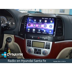 Pantalla Multimedia Dynavin-MegAndroid Android Auto CarPlay Hyundai Santa Fe 2006 2007 2008 2009 2010 2011
						