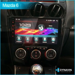 Pantalla Multimedia Dynavin-MegAndroid Android Auto CarPlay Mazda 6 2002 2003 2004 2005 2006 2007 2008 2009