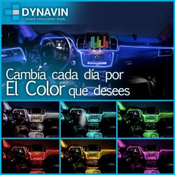 Dynavin Kit Upgrade Iluminación Ambiental. Luces Led Color Ambiance
						