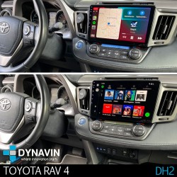 Pantalla Multimedia Dynavin-MegAndroid Android Auto CarPlay Toyota Rav4 XA40 2013, 2014, 2015, 2016, 2018