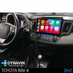 Pantalla Multimedia Dynavin-MegAndroid Android Auto CarPlay Toyota Rav4 XA40 2013, 2014, 2015, 2016, 2018