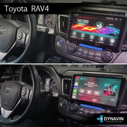 Pantalla Multimedia Dynavin-MegAndroid Android Auto CarPlay Toyota Rav4 XA40 2013, 2014, 2015, 2016, 2018
						