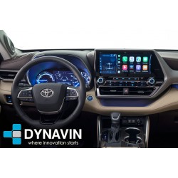 Pantalla Multimedia Dynavin-MegAndroid Android Auto CarPlay Toyota HighLander XU70 2019 2020 2021 2022 2023 2024
						
