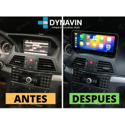 Radio 2din android car play, android auto Mercedes Command Online E Coupe c207 w207 2011, 2012, 2013, 2015
						