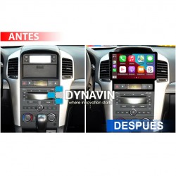 Pantalla Multimedia Dynavin-MegAndroid Android Auto CarPlay Chevrolet Captiva 2008 2009 2010 2011 2012
						