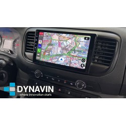 Dynavin Android Auto CarPlay Citroen SpaceTourer 2017, 2018. Peugeot Expert 2017, Toyota Proace, Citroen Jumpy 2017