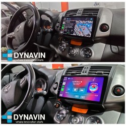 Pantalla Multimedia Dynavin-MegAndroid Android Auto CarPlay Toyota Rav4 2005 2006 2007 2008 2009 2010 2011 2012 2013