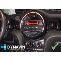 Pantalla Multimedia Dynavin-MegAndroid Android Auto CarPlay F55 Mini F56 2014 2015 2016 2017 2018