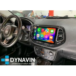 Pantalla Multimedia Dynavin-MegAndroid Android Auto CarPlay Jeep Compass 2017, 2018, 2019, 2020 Jeep Uconnect gps update
						