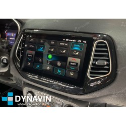 Pantalla Multimedia Dynavin-MegAndroid Android Auto CarPlay Jeep Compass 2017, 2018, 2019, 2020 Jeep Uconnect gps update