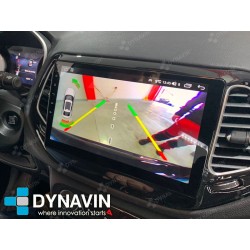 Pantalla Multimedia Dynavin-MegAndroid Android Auto CarPlay Jeep Compass 2017, 2018, 2019, 2020 Jeep Uconnect gps update
