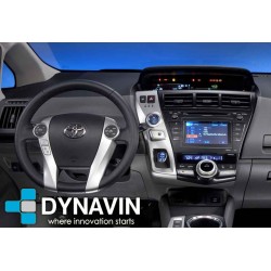 Pantalla Multimedia Dynavin-MegAndroid Android Auto CarPlay Toyota Prius V 2012, 2013, 2014, 2015, 2016
						