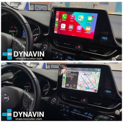 Pantalla Multimedia Dynavin-MegAndroid Android Auto CarPlay Toyota C-HR  2017, 2018, 2019
						