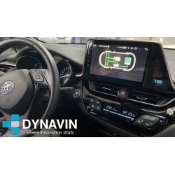 Pantalla Multimedia Dynavin-MegAndroid Android Auto CarPlay Toyota C-HR  2017, 2018, 2019