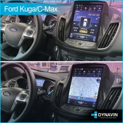 Radio gps wifi 2din Android Tesla Android Apple Car Play mirror link Ford Kuga 2012, 2014, 2015, 2016 Ford C-Max