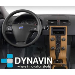 Kit montaje universal 1din radios Dynavin Volvo S40 C30 C70 2004 2006 2008 2009 2011 2013
						