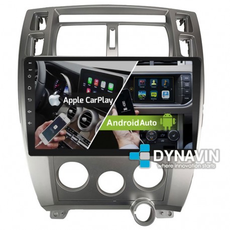 Pantalla Multimedia Dynavin-MegAndroid Android Auto CarPlay Hyundai Tucson 2004 2005 2006 2007 2008 2009