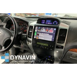 Pantalla Multimedia Dynavin-MegAndroid Android Auto CarPlay Toyota Land Cruiser KDJ 120 2002 2003 2004 2006 2008