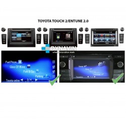 TOYOTA TOUCH 2, TOUCH AND GO 2, PLUS 2, ENTUNE AUDIO (+2014) CAR PLAY, ANDROID AUTO