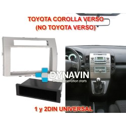 TOYOTA COROLLA VERSO - MARCO ADAPTADOR 2DIN PARA RADIOS OEM