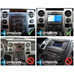 Pantalla Multimedia Dynavin-MegAndroid Android Auto CarPlay Ford Raptor F150 2008 2009 2010 2012 2015
						