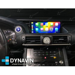 Pantalla multimedia Dynavin Android Auto CarPlay para Lexus IS 2013 2014 2015 2016 2017 2018 2019