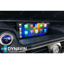 Pantalla multimedia Dynavin Android Auto CarPlay para Lexus IS 2013 2014 2015 2016 2017 2018 2019