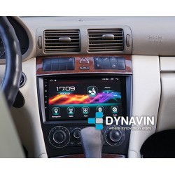 Pantalla Multimedia Dynavin-MegAndroid Android Auto CarPlay Mercedes Clase C W203, Mercedes CLK W209 2004 2005 2006 2007