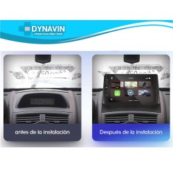 Pantalla Multimedia Dynavin-MegAndroid Android Auto CarPlay Renault Megane 2
						
