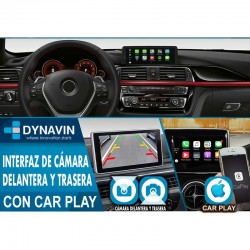 Interface car play cámara trasera y sensor de parking original PDC para BMW EVO ID5 ID6 2017, 2018, 2019 
			 
			
