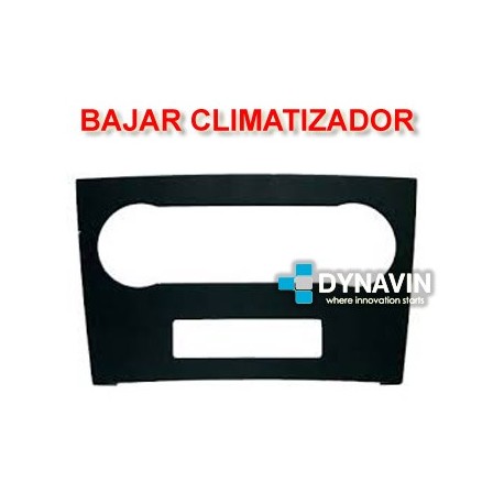 MERCEDES CLASE A/B - BAJAR CLIMA (1 A 2 DIN)