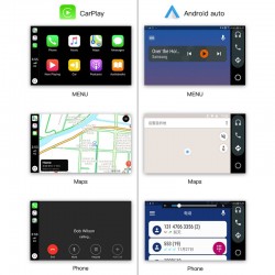 Radio 2din google maps, Android Auto 8-Core 4GB RAM, 64GB ROM INAND FLASH Style Sony XAV-AX100 Car Play, siri