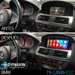 Pantalla Multimedia Dynavin Android Auto CarPlay BMW E60 E61 E62 E90 E91 E92 E93 2003 2004 2005 2006 2008
						