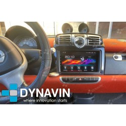 Pantalla Multimedia Dynavin-MegAndroid Android Auto CarPlay Smart For Two C451, A541 y Smart For Four W454 2004 2006