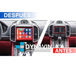 Pantalla Multimedia Dynavin-MegAndroid Android Auto CarPlayPorsche Cayenne E2 2011 2012 2014 2015 2016 2018
						