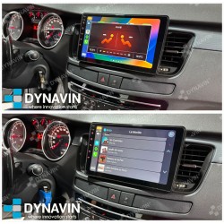 Pantalla Multimedia Dynavin-MegAndroid Android Auto CarPlay Peugeot 508 2010 2011 2012 2014 2016 2017
						