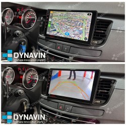 Pantalla Multimedia Dynavin-MegAndroid Android Auto CarPlay Peugeot 508 2010 2011 2012 2014 2016 2017